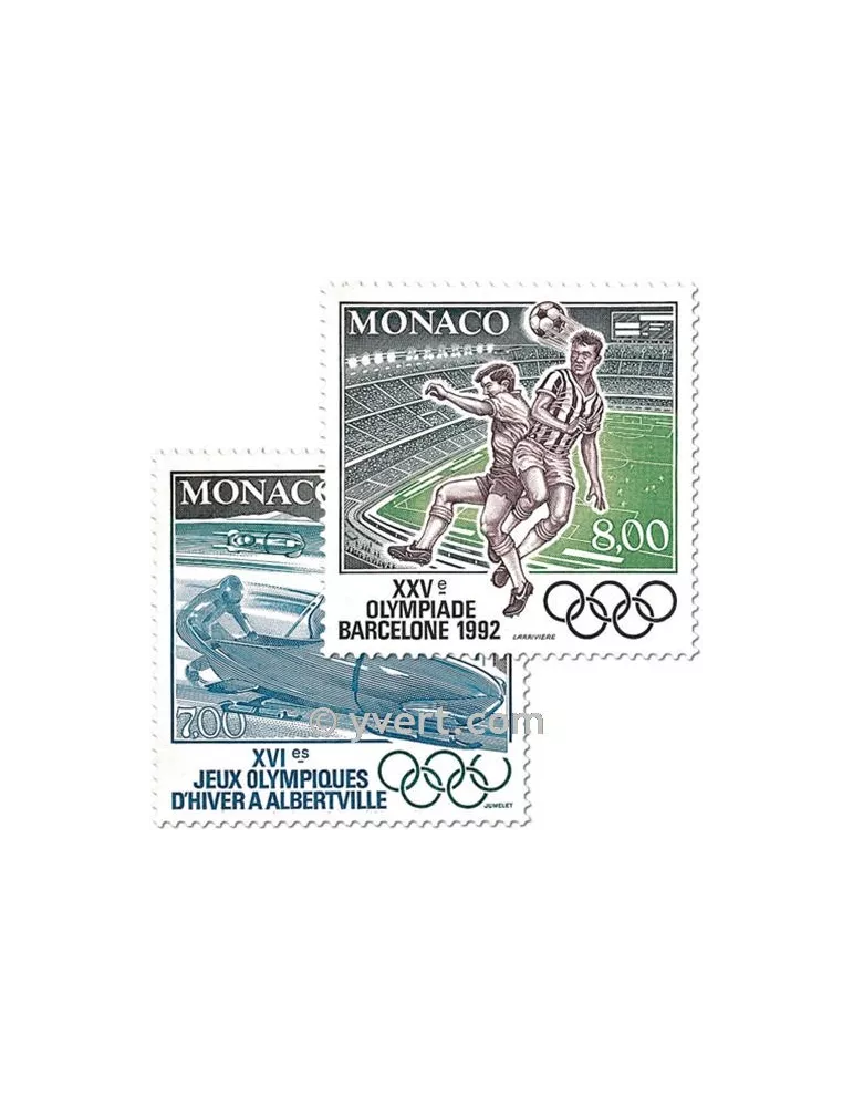 n° 1811/1812 - Timbre Monaco Poste