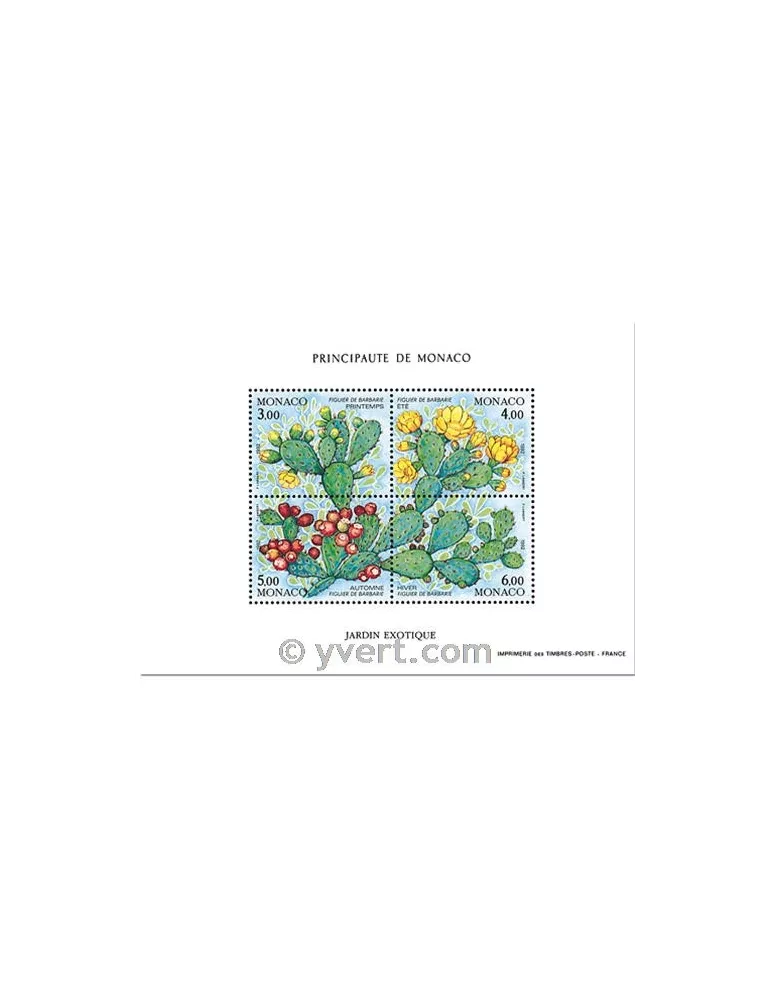 n° 1817/1820 (BF 55) - Timbre Monaco Poste