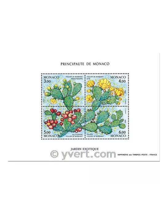 n° 1817/1820 (BF 55) - Timbre Monaco Poste
