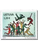 n° 1212 - Timbre LITUANIE Poste