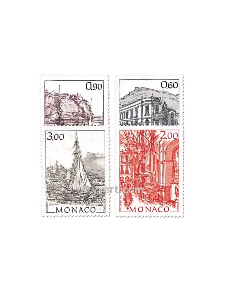 n° 1834/1838 - Timbre Monaco Poste