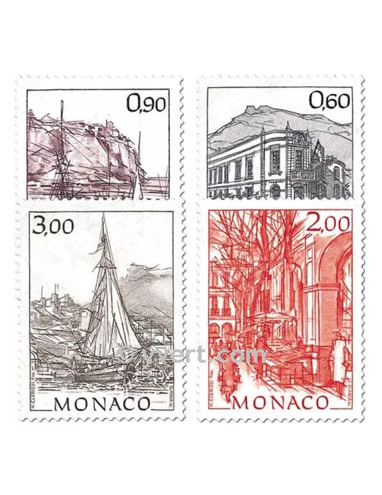 n° 1834/1838 - Timbre Monaco Poste