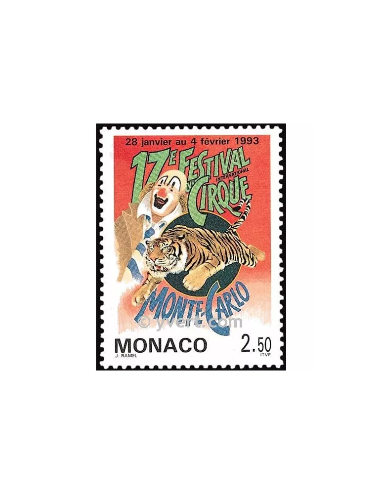 n° 1854 - Timbre Monaco Poste