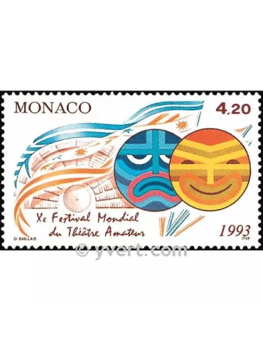 n° 1869 - Timbre Monaco Poste 2