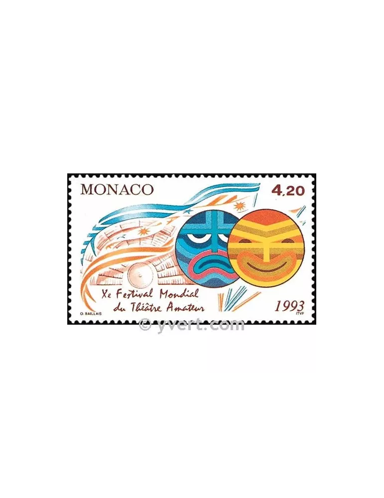 n° 1869 - Timbre Monaco Poste