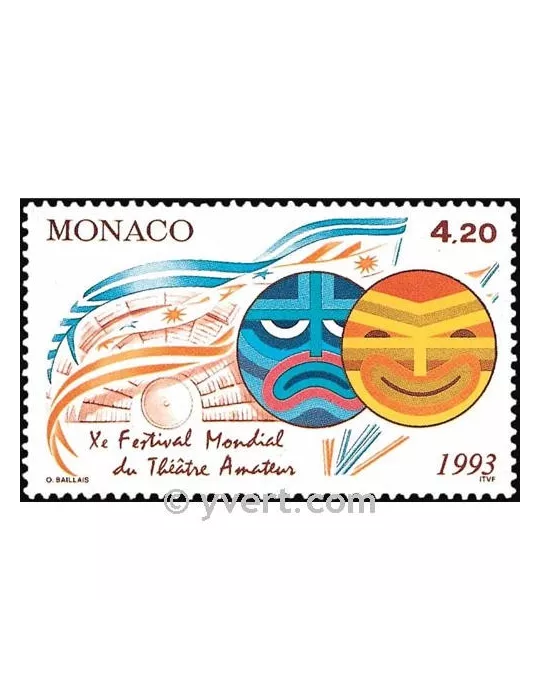 n° 1869 - Timbre Monaco Poste