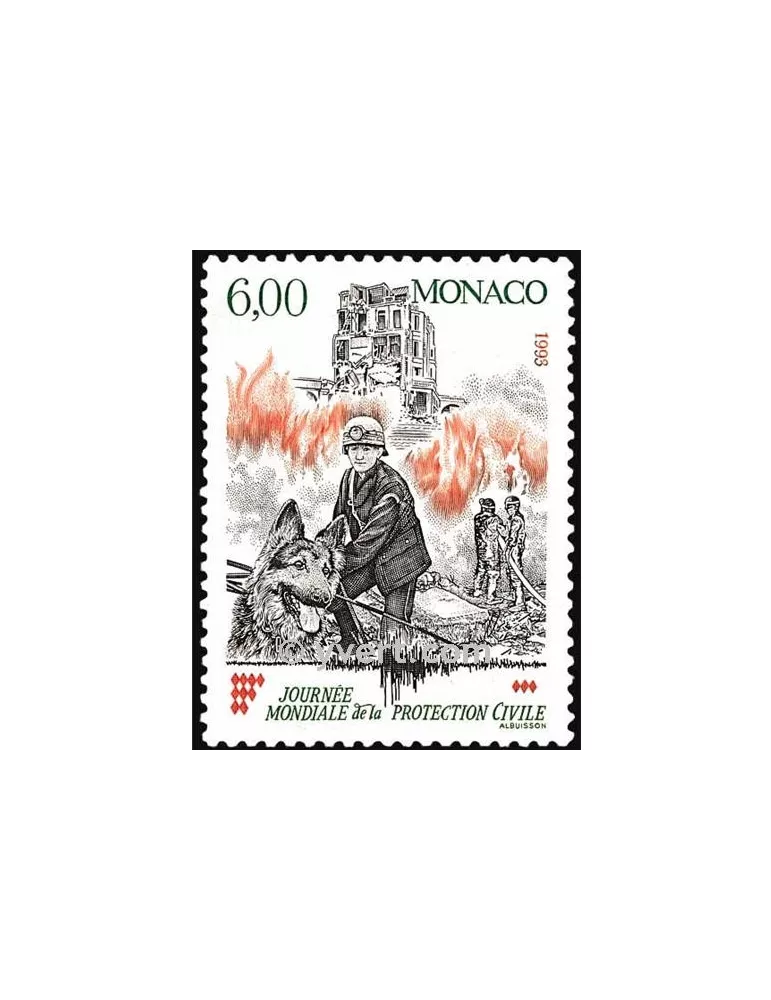 n° 1870 - Timbre Monaco Poste