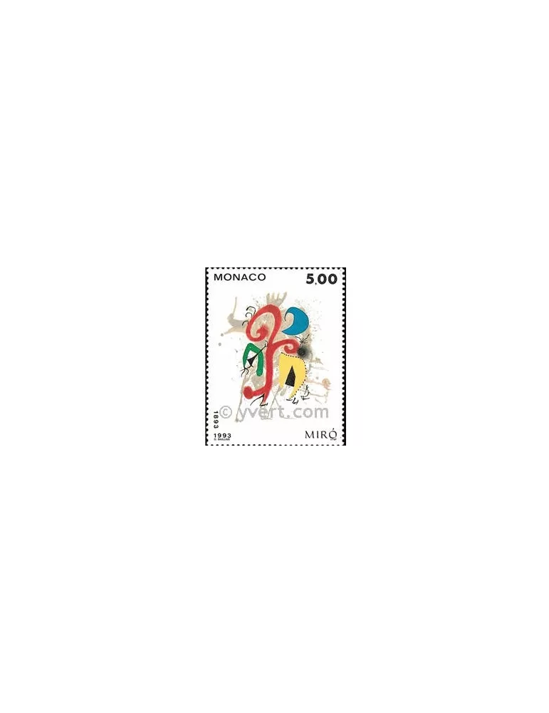 n° 1909 - Timbre Monaco Poste