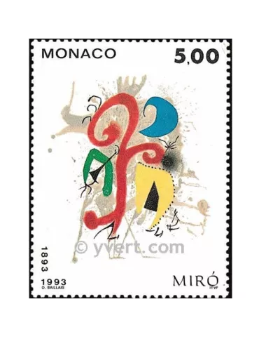n° 1909 - Timbre Monaco Poste 2