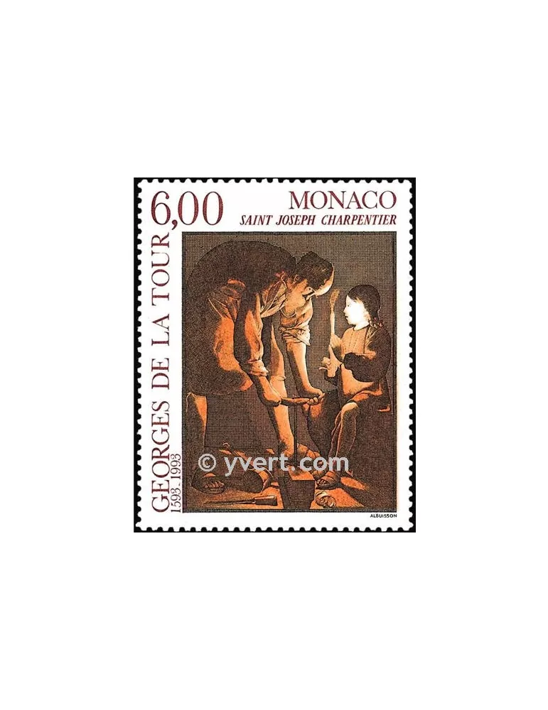 n° 1910 - Timbre Monaco Poste