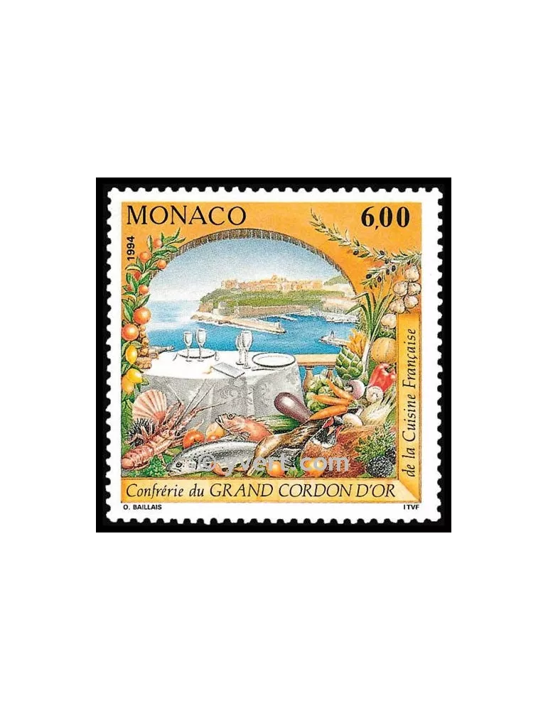 n° 1934 - Timbre Monaco Poste
