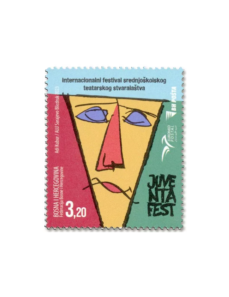 n° 893 - Timbre BOSNIE-HERZEGOVINE Poste