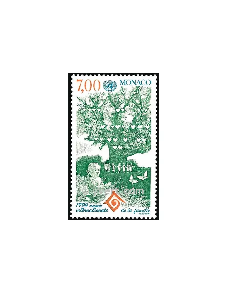 n° 1939 - Timbre Monaco Poste