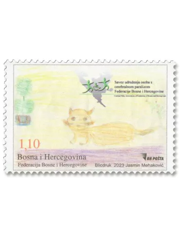 n° 897 - Timbre BOSNIE-HERZEGOVINE Poste