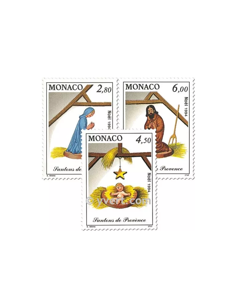 n° 1957/1959 - Timbre Monaco Poste