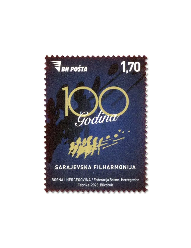 n° 899 - Timbre BOSNIE-HERZEGOVINE Poste