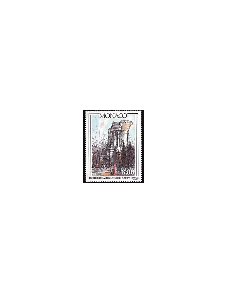 n° 1992 - Timbre Monaco Poste