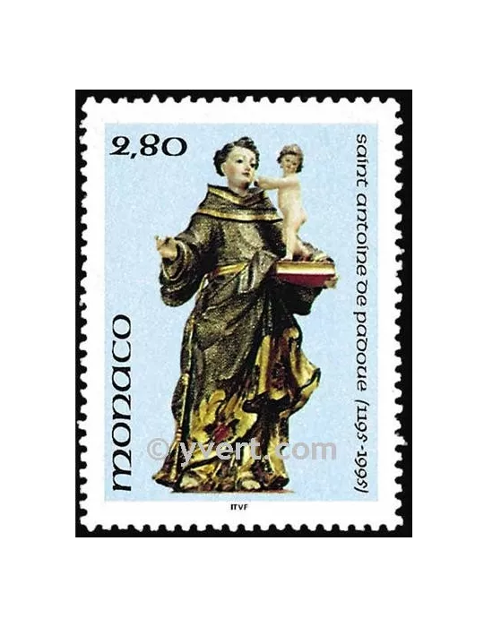 n° 1997 - Timbre Monaco Poste