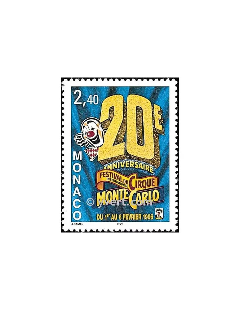 n° 2026 - Timbre Monaco Poste