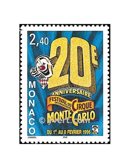 n° 2026 - Timbre Monaco Poste