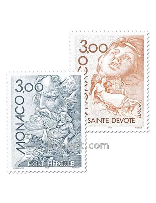n° 2104/2105 - Timbre Monaco Poste