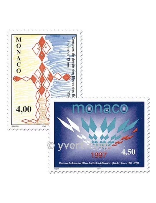 n° 2140/2141 - Timbre Monaco Poste