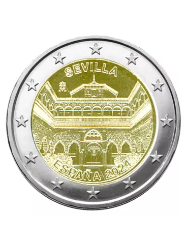 2 EURO COMMEMORATIVE 2024 : ESPAGNE (Centre historique de Séville)