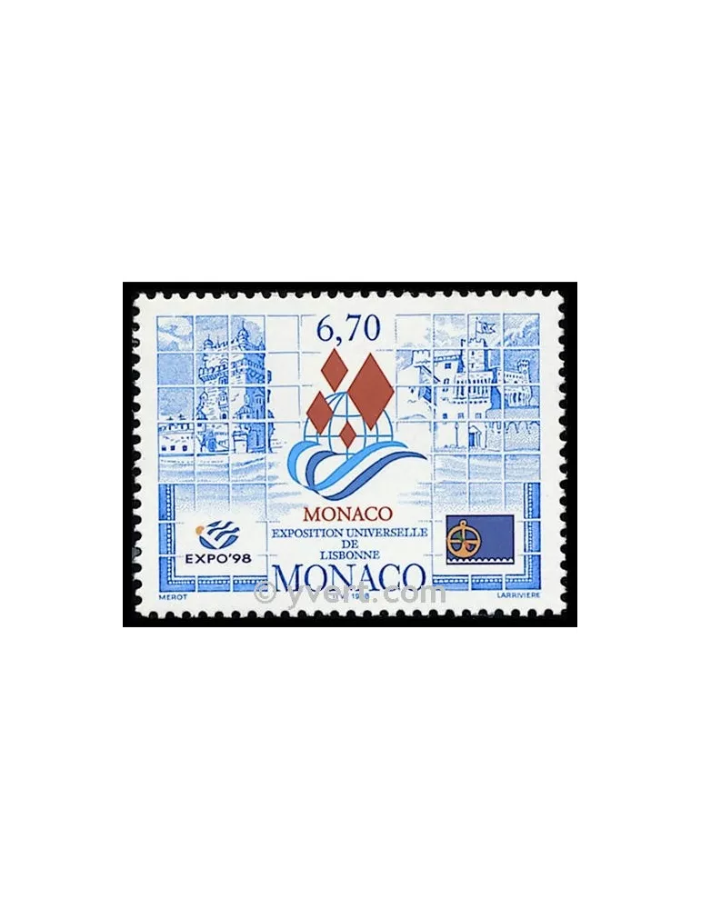n° 2172 - Timbre Monaco Poste