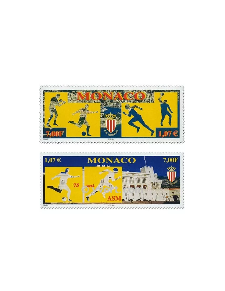 n° 2196/2197 - Timbre Monaco Poste