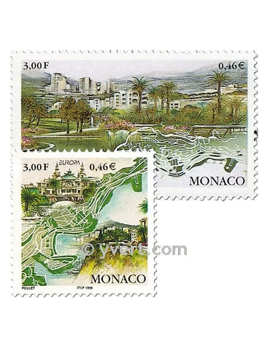n° 2203/2204 - Timbre Monaco Poste