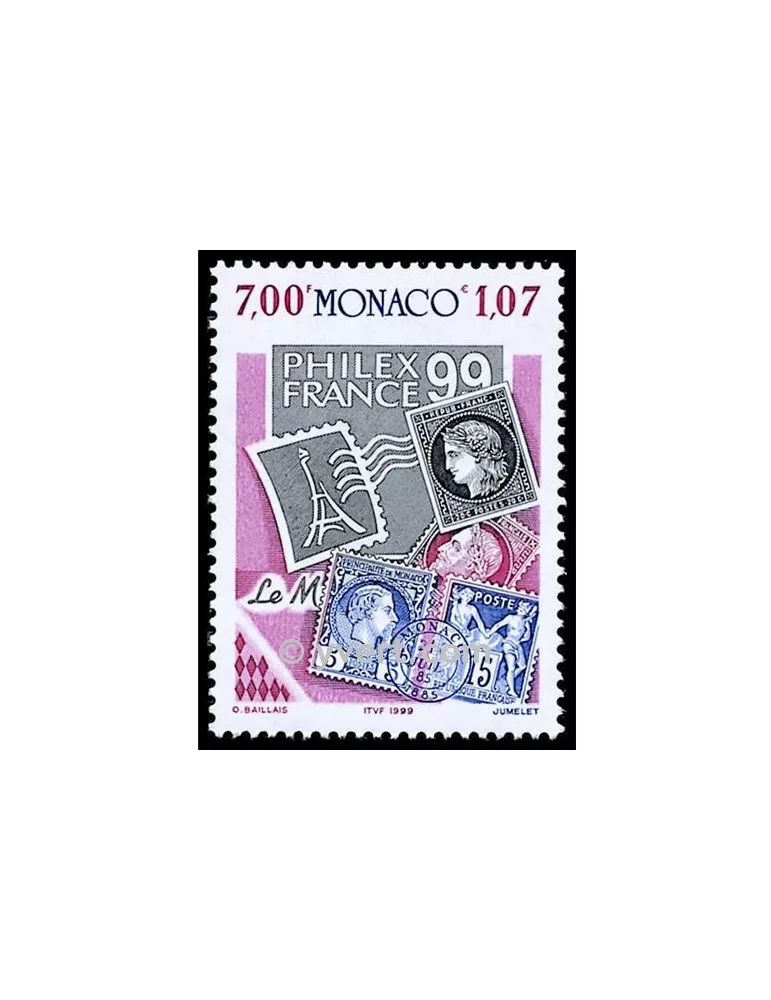 n° 2212 - Timbre Monaco Poste