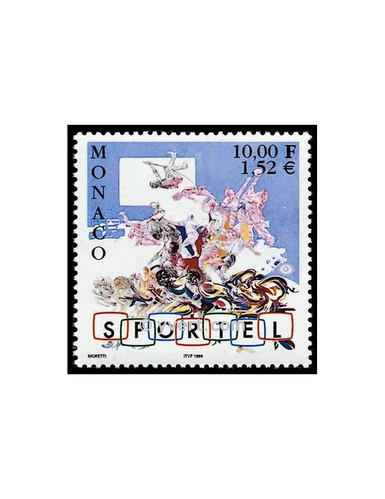 n° 2214 - Timbre Monaco Poste