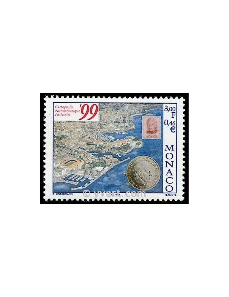 n° 2218 - Timbre Monaco Poste