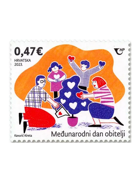 n° 1489 - Timbre CROATIE Poste