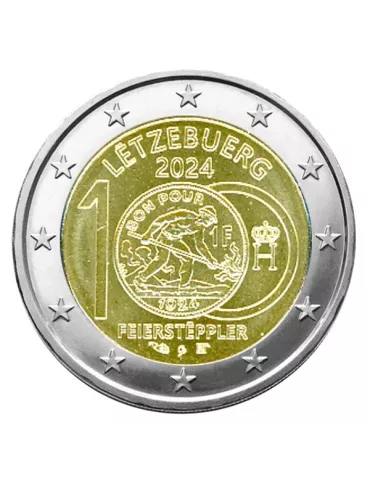 2 EURO COMMEMORATIVE 2024 : LUXEMBOURG (100 ans des Francs Luxembourgeois)