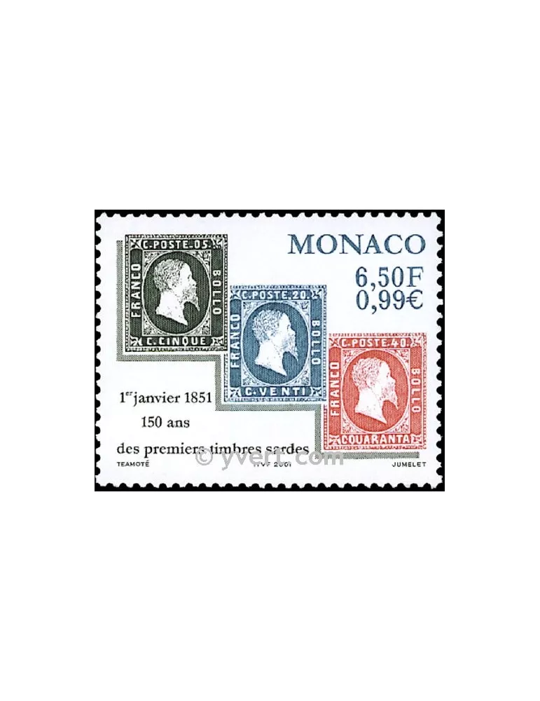 n° 2283 - Timbre Monaco Poste
