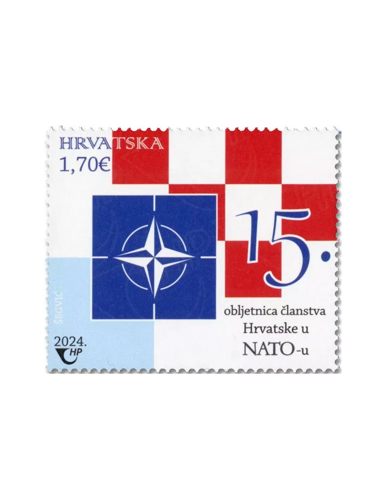 n° 1518 - Timbre CROATIE Poste