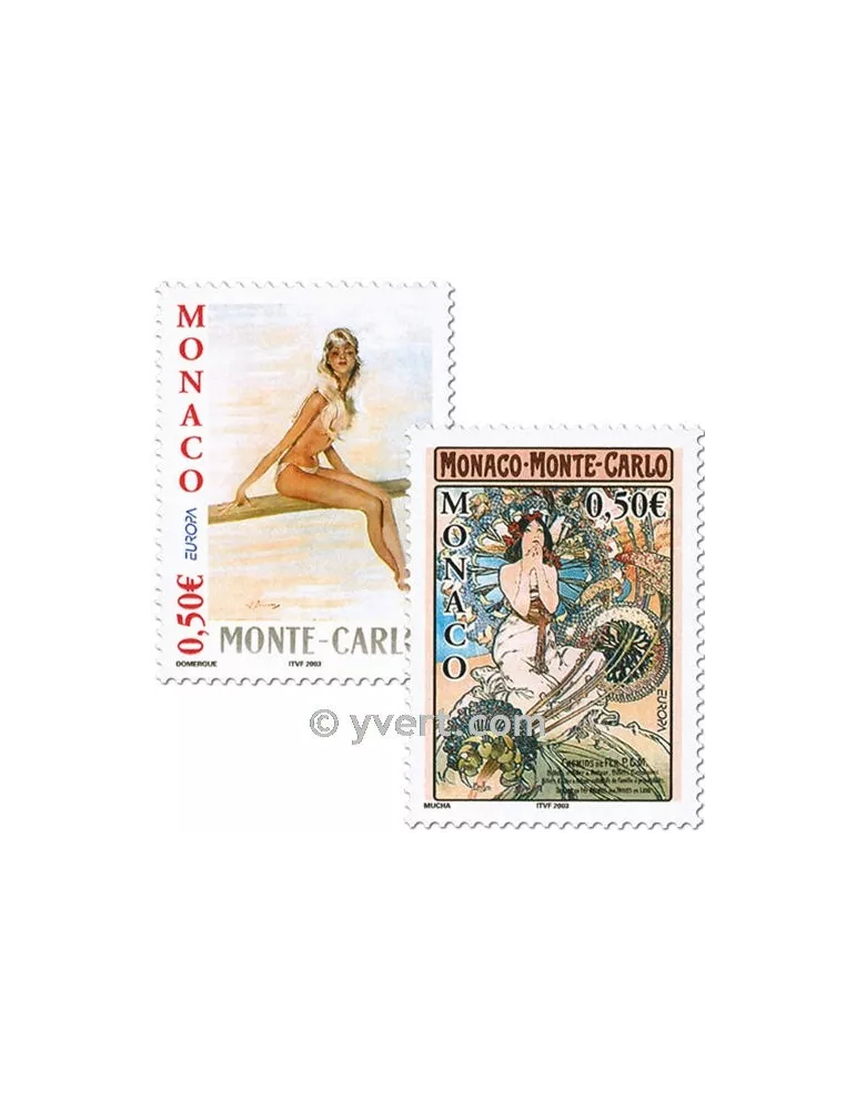n° 2393/2394 - Timbre Monaco Poste