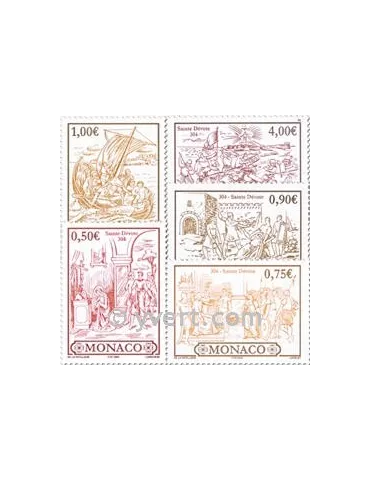 n° 2418/2422 - Timbre Monaco Poste