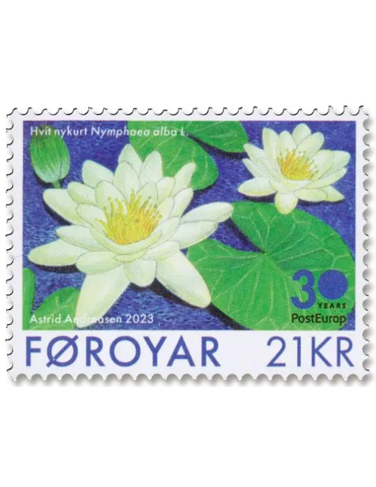 n° 1068 - Timbre ILE FEROE Poste