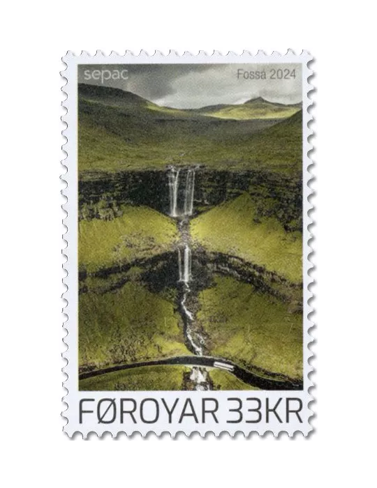 n° 1089 - Timbre ILE FEROE Poste