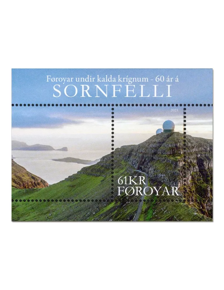 n° F1054 - Timbre ILE FEROE Poste