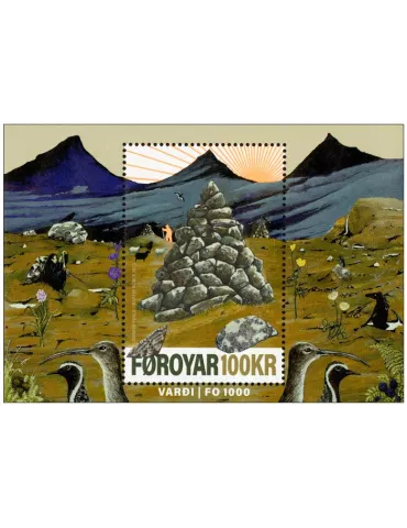 n° F1064 - Timbre ILE FEROE Poste