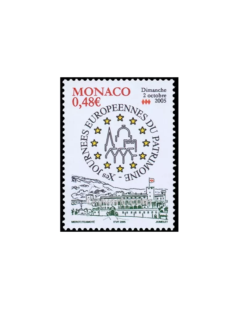 n° 2504 - Timbre Monaco Poste