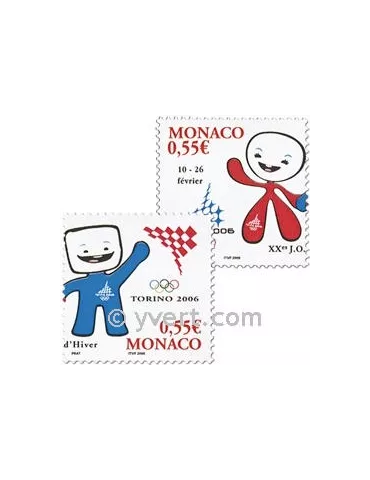 n° 2529/2530 - Timbre Monaco Poste
