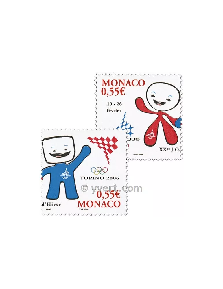 n° 2529/2530 - Timbre Monaco Poste