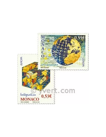 n° 2542/2543 - Timbre Monaco Poste
