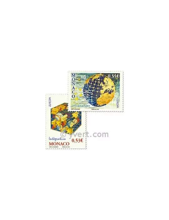 n° 2542/2543 - Timbre Monaco Poste