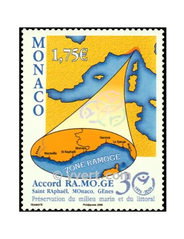 n° 2544 - Timbre Monaco Poste 2