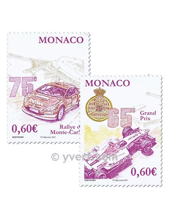 n° 2577/2578 - Timbre Monaco Poste
